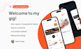 design mobile app UI UX for android and ios with figma