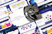 design online course ppt slides with powerpoint presentation
