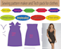 make clothing sewing pattern and tech pack
