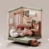 create cute 3d isometric room designs