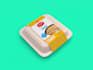 custom food box packaging design and 3d mockup