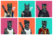 make unique nft art 2d collections with 100, 1k, 10k nfts