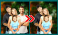 change image background and color change
