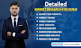 design indepth and comprehensive market research for dubai