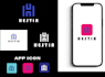 design mobile app icon logo for ios, android and play store