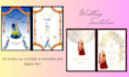 design wedding invites with illustration and animation