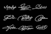 create luxury handwritten signature logo