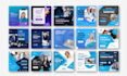 design instagram post, logo, templates, flyers, presentation in canva