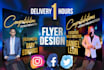 professional congratulations flyers within 1 hours