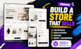 design clean ecommerce woocommerce website, online store, wordpress webshop
