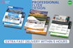 professionally design a flyer, brochure, booklet or pamphlet