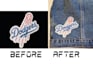 do embroidery digitizing design into dst, pes file in 1 hour