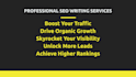 write bulk SEO articles and blog posts, wordpress blogs,