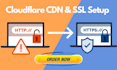 install SSL certificate, cloudflare CDN, improve wordpress speed and security