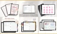 do digital hyperlinked planner, custom digital planner, etsy digital products