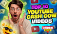 create viral faceless youtube videos and top10 video editing