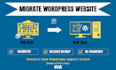 migrate wordpress website ,transfer wordpress website