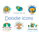 design hand drawn vector icons