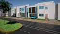 modelado 3d y renderizado exterior