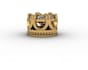 create 3d rings jewelry design ready for 3d printing