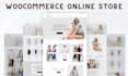design woocommerce online store or ecommerce store in wordpress