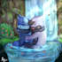 do cute pokemon or digimon art illustration