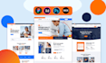 convert figma to wordpress website, xd,psd,wix to wordpress using elementor pro