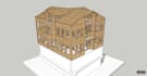 make the structural design of wooden house