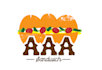 create a luxury eating house logo