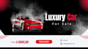 do car ads flyer, booking, rental, dealership, garage, wash and video for sale