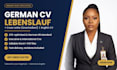 update your german CV lebenslauf, executive resume, english CV, and cover letter