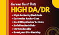 provide white hat seo service with high quality dofollow german backlinks