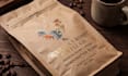 design premium coffee bag and label packaging for your brand