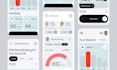design a modern mobile app UI UX in figma