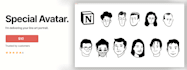 draw custom notion style minimal portraits for your