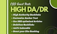 provide white hat seo service with high quality dofollow cbd backlinks