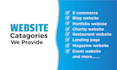 do full wordpress website creation and redesign the website