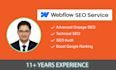 do technical SEO for webflow, shopify, wix and squarespace