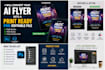convert your ai flyer into a print ready PSD editable file