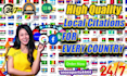 do top local citations for any country