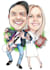 draw a happy couple
