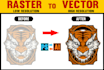 vectorize, customize, remake, trace logo to vector