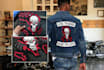 create custom embroidered biker patches, designed, digitized and ship worldwide