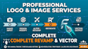 design modify, alter, revamp, recreate logo, image to vector