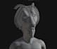 a simple character modeling and rendering