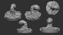 create a 3d animal or creature for 3d printing