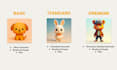 design stylized  3d cartoon character in blender