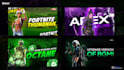 do gaming and vlog thumbnail for you