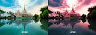 do photo filtering, raw filtering and color correction