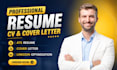 build ats resume for IT, healthcare, nursing, tech sales, finance, faang roles